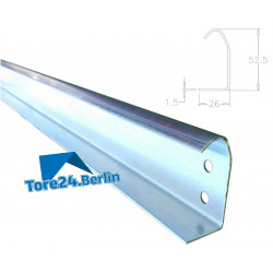 Laufschiene 2"Zoll in 0,5,...