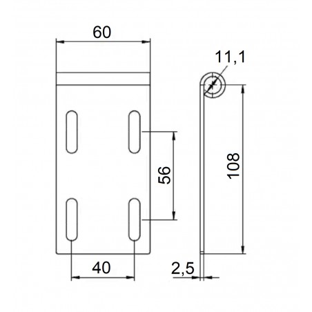 Toprollenhalter Garagentor Scharnier ohne Schrauben