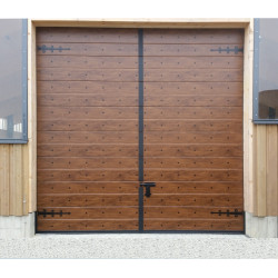 Sektionaltor Mittelsicke in...