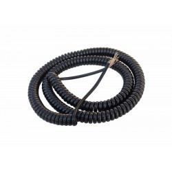 Spiral-Kabel 6 Adern 2 m